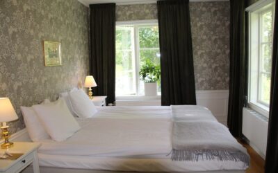 Dubbelrum med sjöutsikt